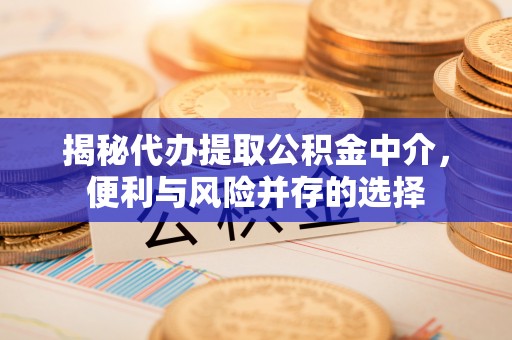 松桃揭秘代办提取公积金中介，便利与风险并存的选择