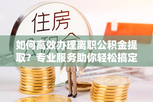 汉南如何高效办理离职公积金提取？专业服务助你轻松搞定