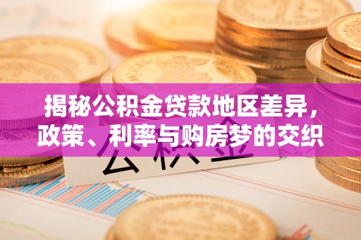 河口揭秘公积金贷款地区差异，政策、利率与购房梦的交织