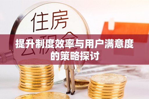 双鸭山提升制度效率与用户满意度的策略探讨